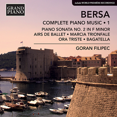 Blagoje Bersa Piano Music album cover
